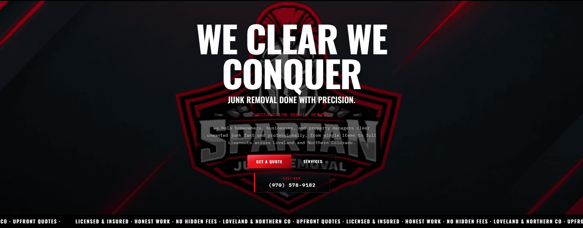 Spartan Junk Removal, Junk Removal in Loveland, Colorado